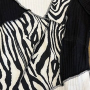 Lizette Blouse LC A3532 Zebra and Serpentine - Robin Boutique-Boutique 