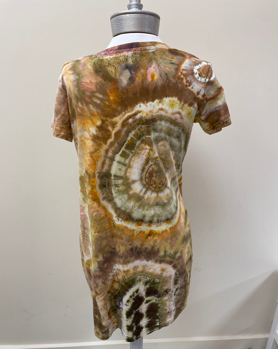 V-Neck Tee Shirt Dress - Robin Boutique-Boutique 