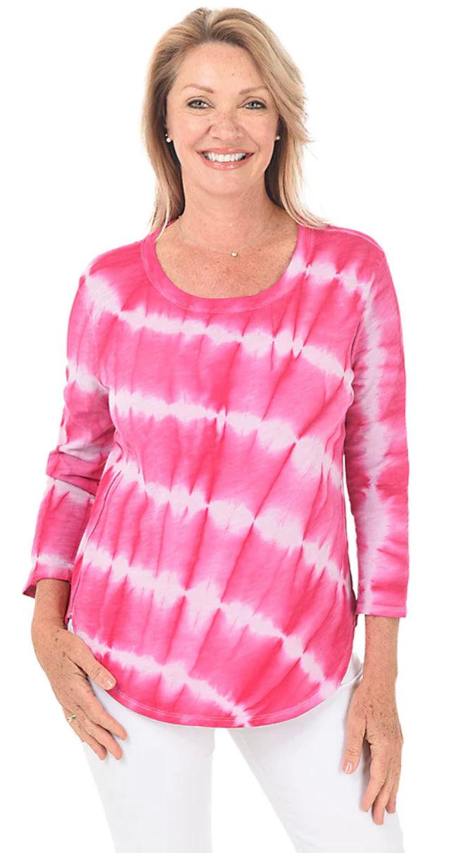 Escape Habitat Tie Dye High Low 20204 - Robin Boutique-Boutique 