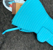 C.C Beanie Ribbon Fold Over Travel Sun Hat DA3 - Robin Boutique-Boutique 