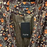 Brown Cordoroy Puffer Jacket - FJ7982 - Robin Boutique-Boutique 