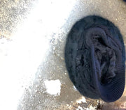 Angora Knit Beret Beanie With Brim - Robin Boutique-Boutique 