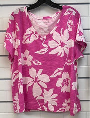 Cotton V-Neck T-Shirt 11200 - Robin Boutique-Boutique 
