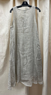 The PaperLace Printed Fringe Sleeveless Dress PVS-718D - Robin Boutique-Boutique 