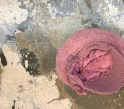 Angora Knit Beret Beanie With Brim - Robin Boutique-Boutique 