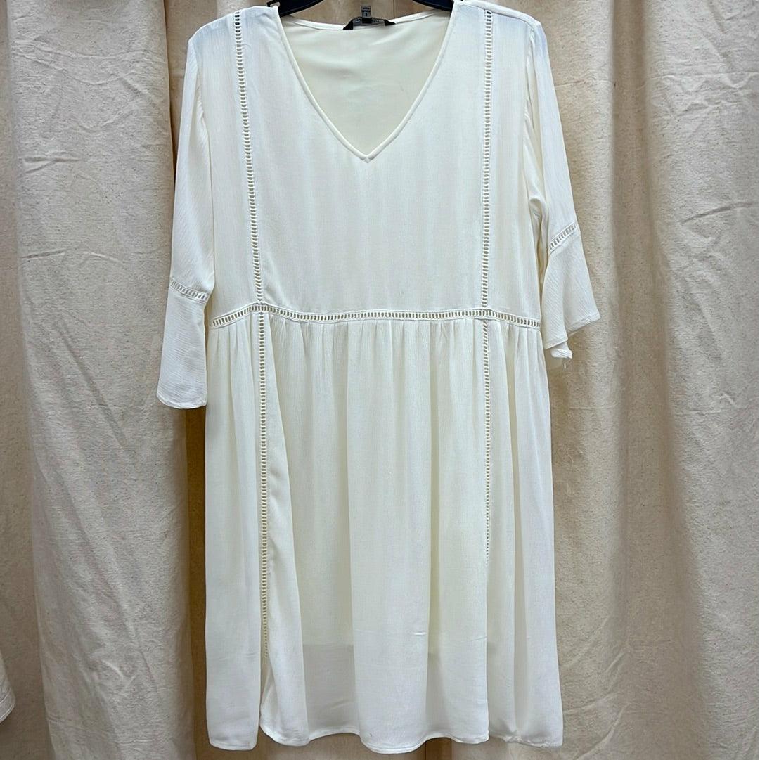 V-Neck Dress with Bell Sleeves 20154 Yak Yeti - Robin Boutique-Boutique 