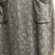 Cut Loose long textured skirt with pockets - Robin Boutique-Boutique 