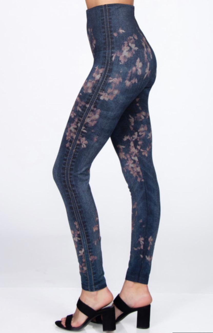 M. Rena Tummy Control High Waist Leggings - Robin Boutique-Boutique 