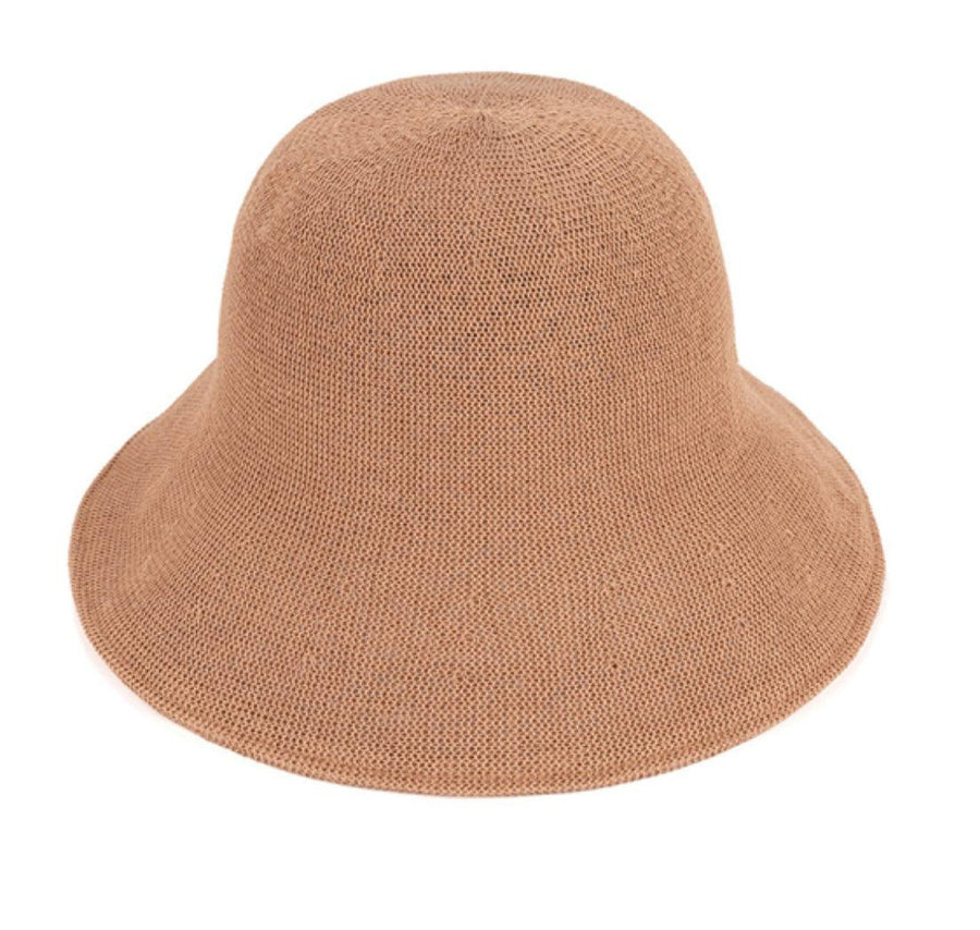 C.C Beanie vReversible Lace Eyelet Cloche Hat - Robin Boutique-Boutique 