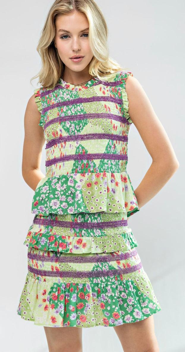 Easel Skirt & Top Set EB41377 ET18466 - Robin Boutique-Boutique 